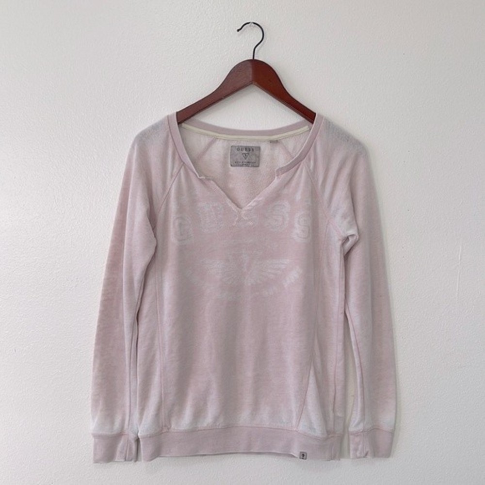 Women's Long Sleeve Guess Shirt